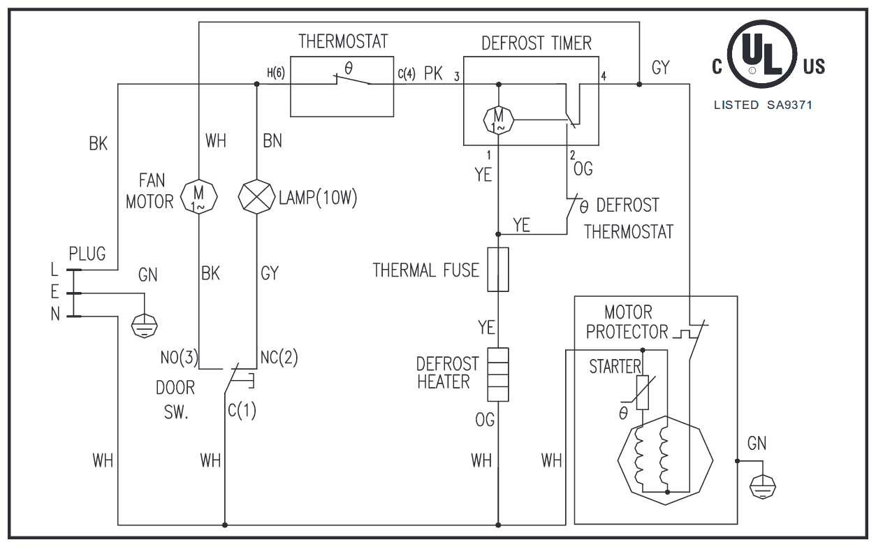Где находится таймер. Circuit diagram холодильник LG. Схема подключения таймера оттайки Panasonic. Схема подключения механического таймера оттайки. Холодильник LG схема электрическая принципиальная.